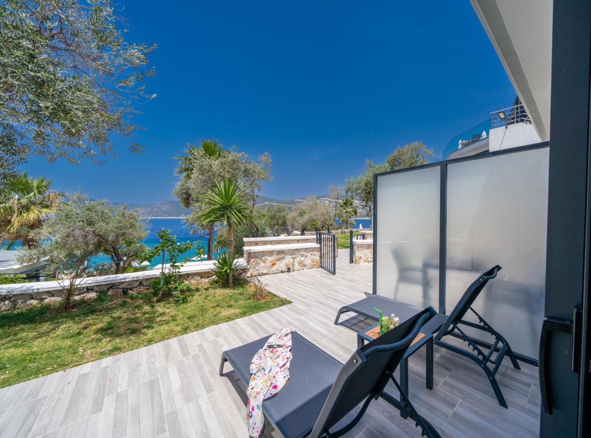 Kalkan Beach Park Hotel Kaş Exterior foto
