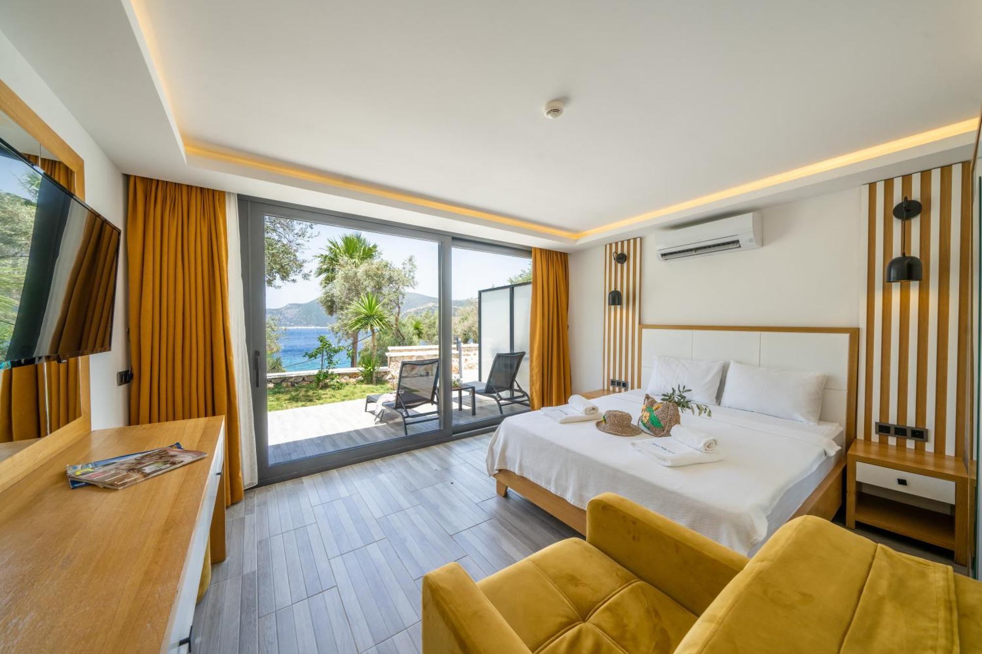 Kalkan Beach Park Hotel Kaş Exterior foto