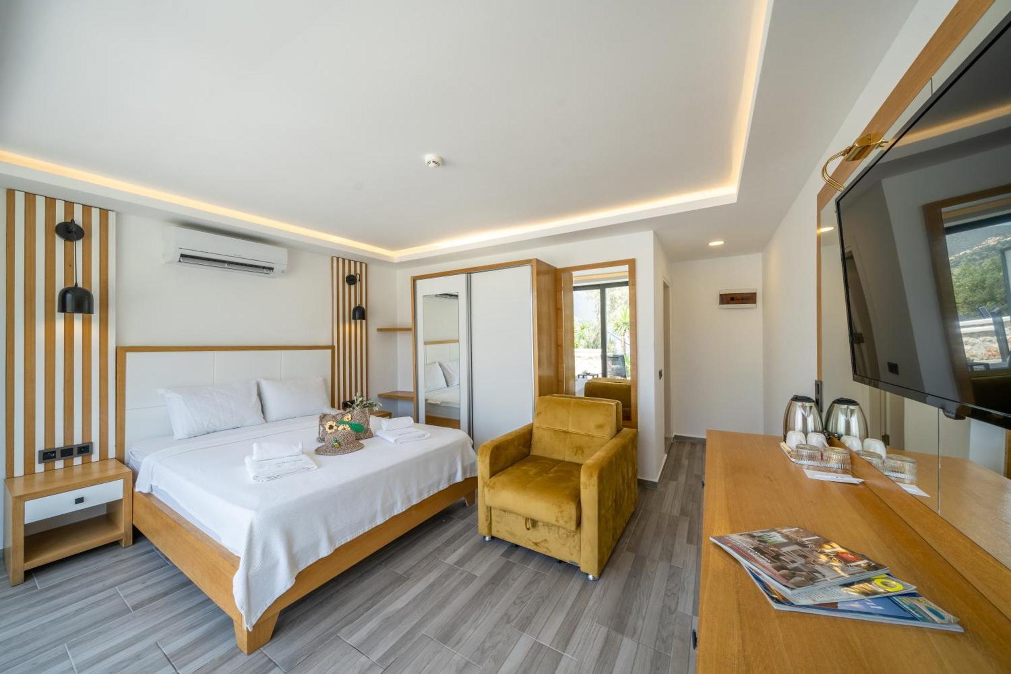 Kalkan Beach Park Hotel Kaş Exterior foto